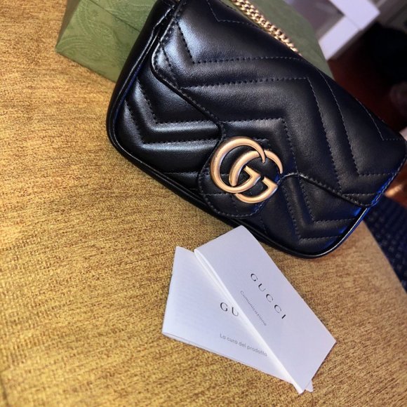 GUCCI GG MARMONT SUPER MINI BAG - Picture 4 of 8